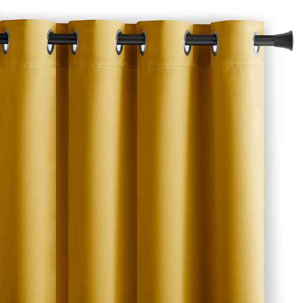 Žlutý dimout závěs 140x270 cm Kierra – Restilo