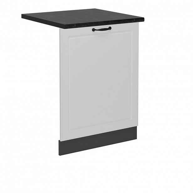 Vicco ČELNÍ PANEL MYČKY R-Line Bílý venkovský dům 60 cm , PD Antracit