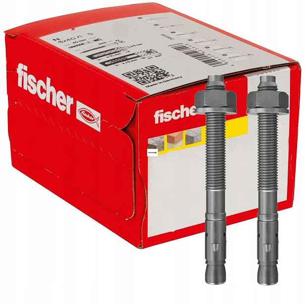 Fischer Kotva čepová Faz II Plus 6/10 R nerezová ocel 50 ks