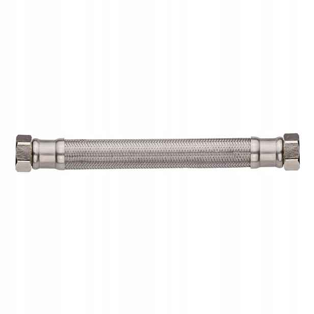 Hadice opletená nerezová ocel Invena WS-80-100-G 100 cm Gw-gw 1''x1'' 20 mm