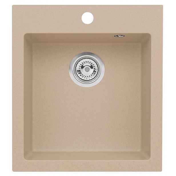 Alveus Cortina - Granitový dřez 45x50 cm, beige 1133431