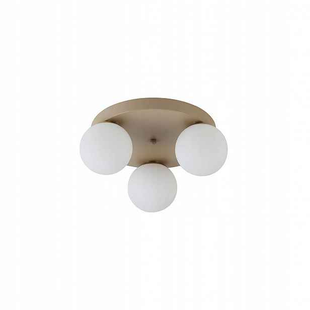 Led Lampa Bali Ocel Sklo 35W IP20 Béžová E27