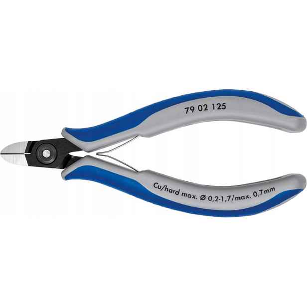 Přesné boční štípací kleště pro elektroniku 125 mm 79 02 125 Knipex