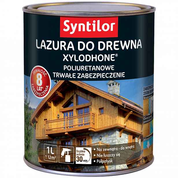 Syntilor Lazura Na Dřevo Xylodhone 1 L Světle Šedá