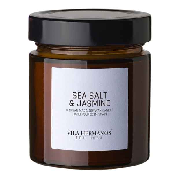 Vila Hermanos Vonná svíčka Apothecary Mořská sůl & Jasmín, 150 g 2100700042