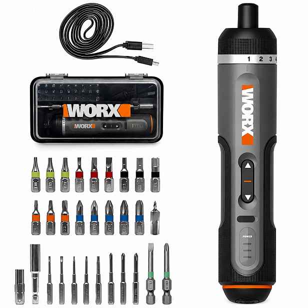 Multifunkční sada magnetických šroubováků 4V Worx WX242