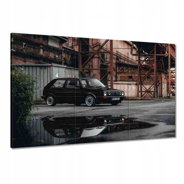 Obrazy 120x80 Černý Vw Golf