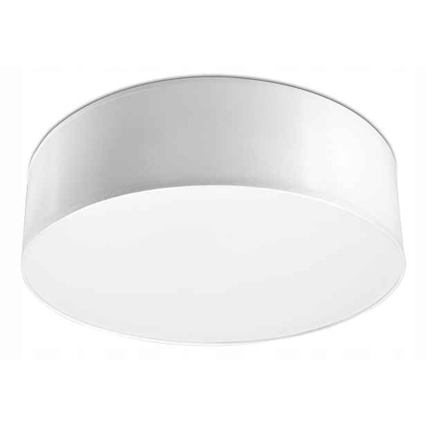 Sollux Stropní Svítidlo stropní bílý kulatý 35 cm do ložnice obývacího pokoje a předsíně