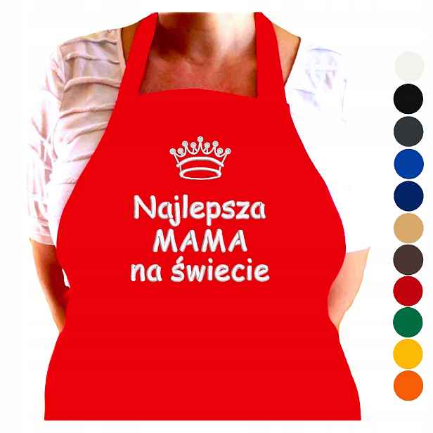 Zástěra Pro Maminku Dárek K Svátek Matek Matky Kuchyňské Tchyně S Nápisem