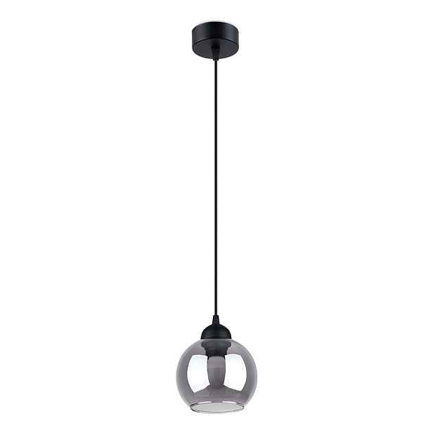 Černé závěsné svítidlo ø 15 cm Grande – Sollux