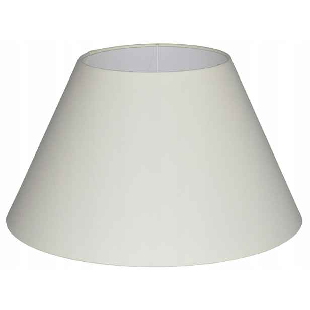 Elegantní Abažur Zavinovací Okraje kužel stínidlo 40 cm E27 Krémový Mirano