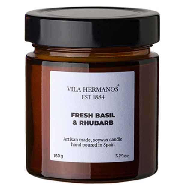 Vila Hermanos Vonná svíčka Apothecary Bazalka & Rebarbora, 150 g 2100700161
