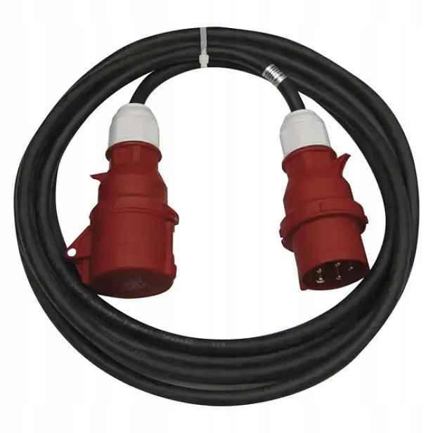 Emos kabel 400V prodlužovací 10m 3F, 5*2,5mm2, 16A, guma