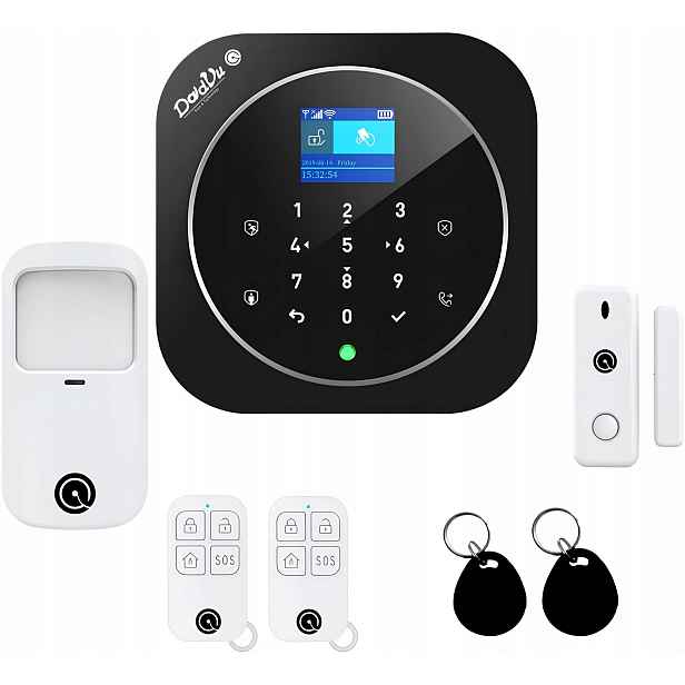 Alarmový systém Dadvu DV-2AT WiFi Gsm 100 zón Tuya Google Alexa