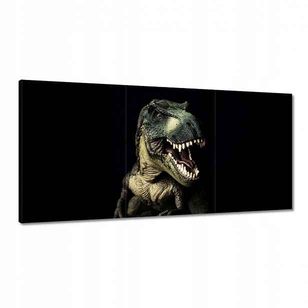 Obrazy 180x90 Tyranosaurus-t-rex černý