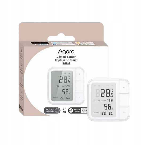Snímač teploty a vlhkosti Aqara Climate Sensor W100 TH-S04D