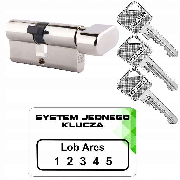 vložka 40/55G N Lob Ares systém jednoho klíče