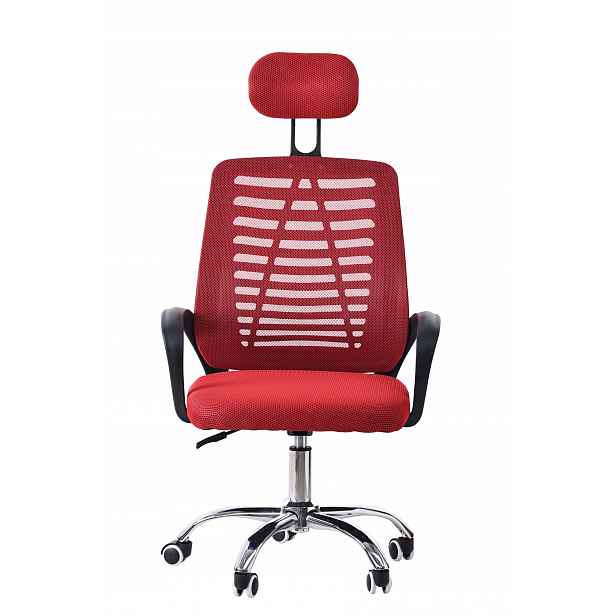 Kancelářská Otočná Židle Vilo Červená