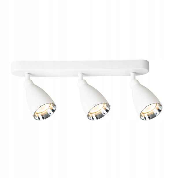 Light Prestige stropní svítidlo Campana bílá 3xGU10 10W lineární