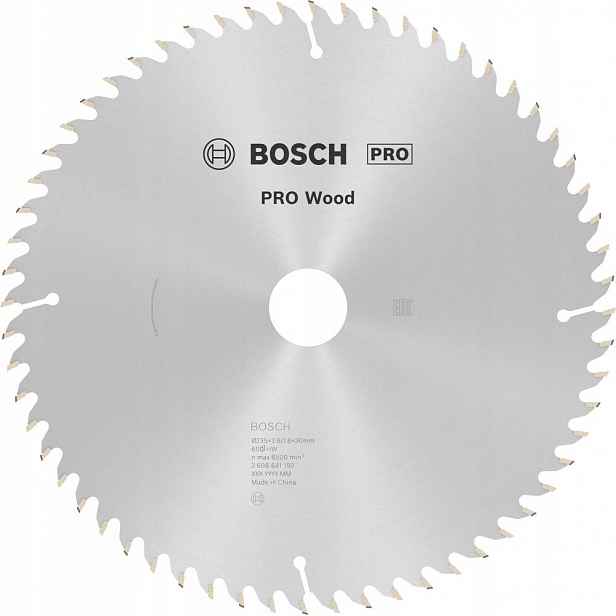 Pilový kotouč 235x2,8/1,8x30 mm 60Z Optiline Wood Bosch