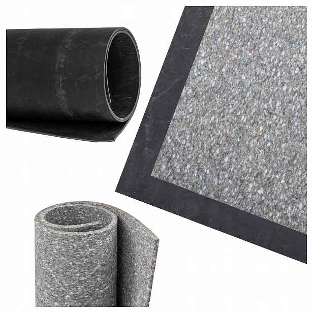 Podložka tlumící strop pod podlahovou krytinu 12 mm, měkká podlaha