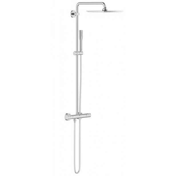 Sprchový systém Grohe Vitalio Joy System 230 na stěnu s termostatickou baterií chrom 26365000