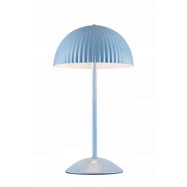 Stolní lampa modrá do obývacího pokoje Zin závit 2xG9 109140 Markslojd