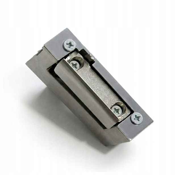 Vícenapěťový zámek elektrozávěs 12-24 V Ac/dc úzký symetrický 16 mm