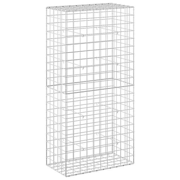 vidaXL Gabion s drátem 5 mm a síťkou 10x10 cm 50x100x200 cm