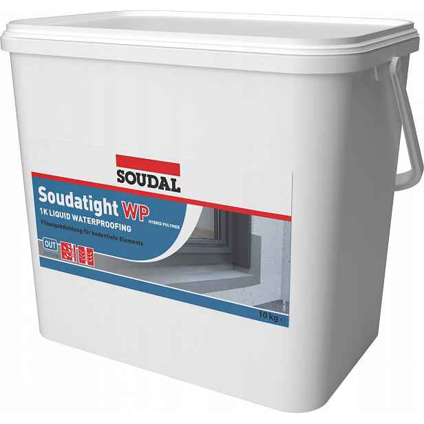 Soudal Soudatight Wp 10 kg Fólie Epdm Tekutá Membrána Hydroizolace