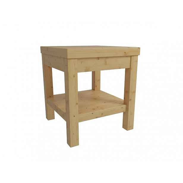 Stolička Naturel Country 40x46x40 cm hnědá COUNTRYST40NA