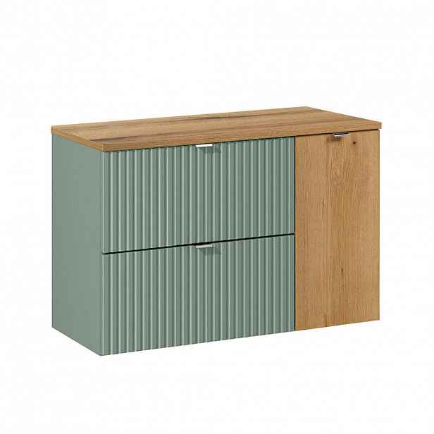 Petits-meubles SKŘÍŇKA POD UMYVADLO 90.4cm Jade Zelená