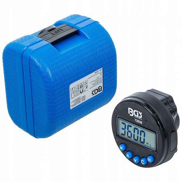 Digitální úhloměr s magnetem, Bgs 72038
