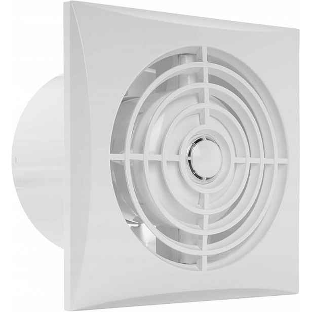 Elektrický tichý koupelnový ventilátor s vypínačem, 125 mm VentSystems