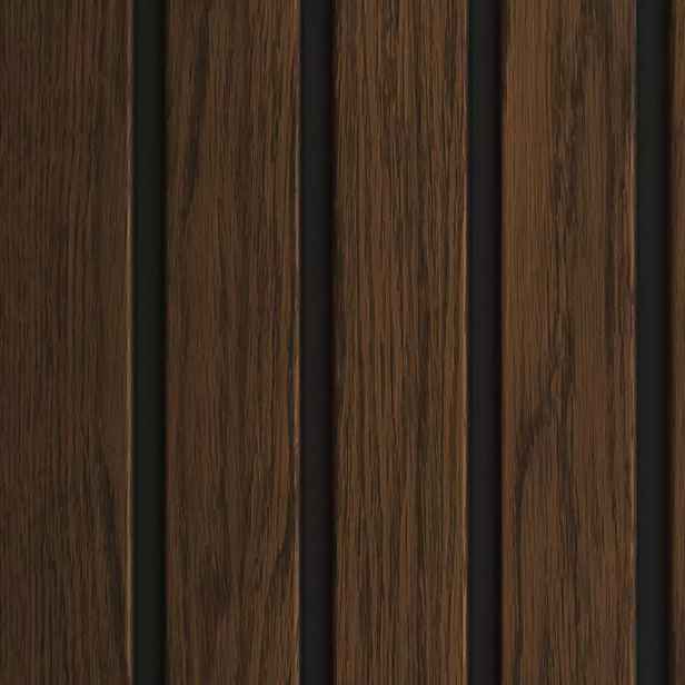 Lamelowy panel FRONTO V-BLACK Orech 0,25x2,95M