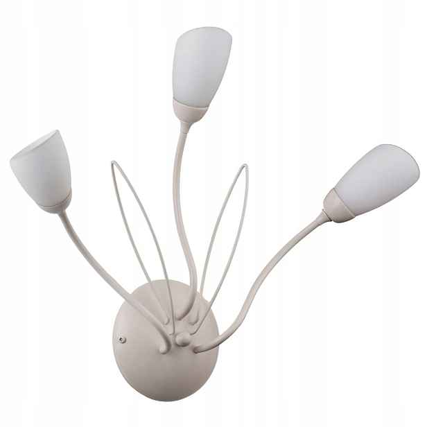Nástěnné svítidlo Gloriosa šedé 3xG9 Do Obývacího Pokoje Ložnice Minimalistický Stylový IP20