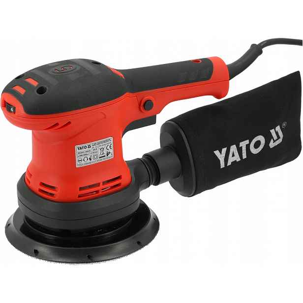 Yato YT-82208 Excentrická Bruska 150 mm 400 W Pro Broušení Regulace
