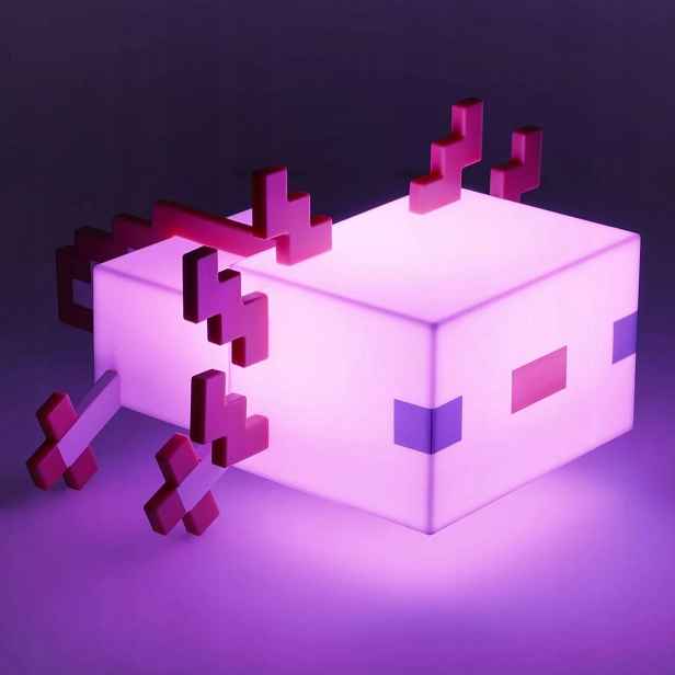Lampička Minecraft Axolotl (21 cm)