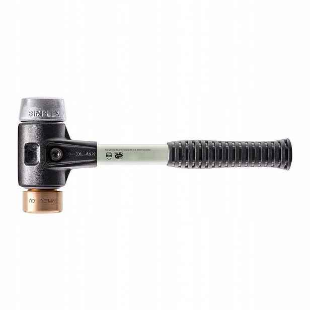 Simplex kladivo s oušky 30 mm Halder 3749030 Bijak Měď Kov Lehký
