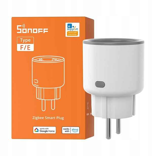 Sonoff Chytrá Zásuvka S60ZBTPF Pro Zigbee Smart Home Kompatibilní