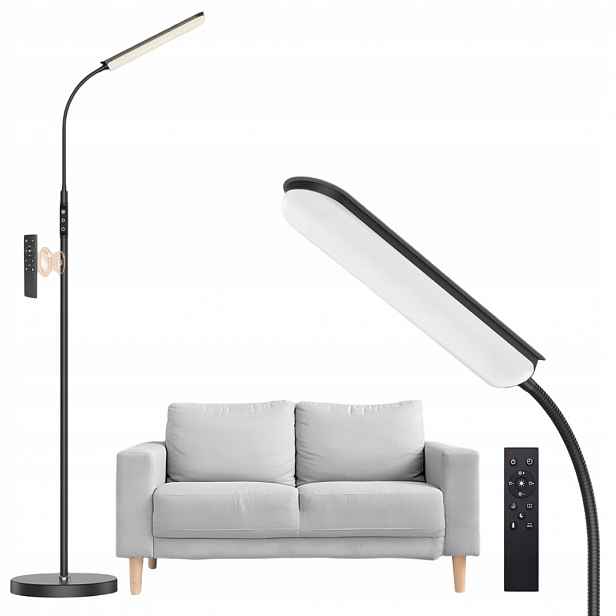 Stojací Lampa Antenlicht Led Lampa Kancelář Obývací Pokoj Vysoký Časovač 3V1