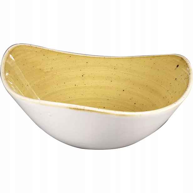 Talíř hluboký Churchill Stonecast Mustard Seed Yellow 15,3 cm 12 ks