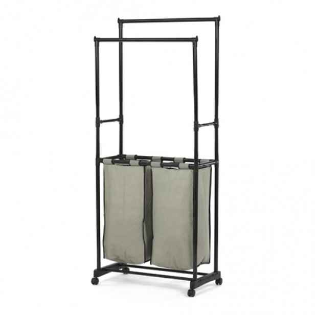 Věšák Autronic 169 cm černý Plast GD-176 BK