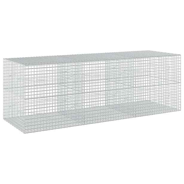 vidaXL Gabion s drátem 5 mm a síťkou 5x5 cm 300x100x100 cm