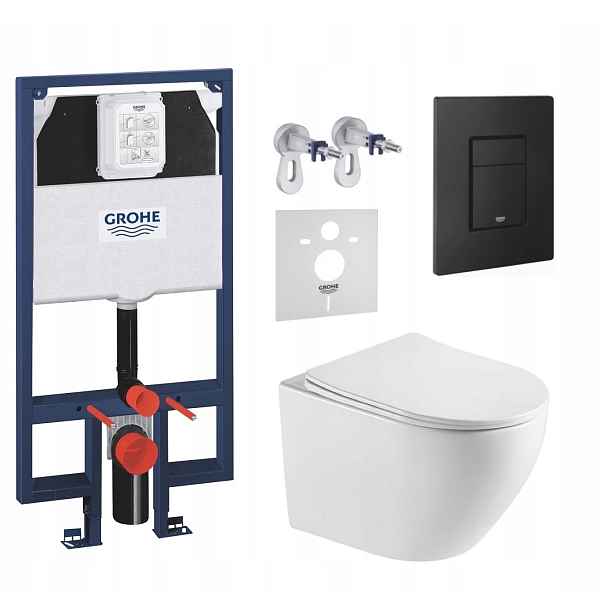 7v1 Wc Set, Stelaz Grohe Slim Wc Mísa Tornado Imprese Tlačítko