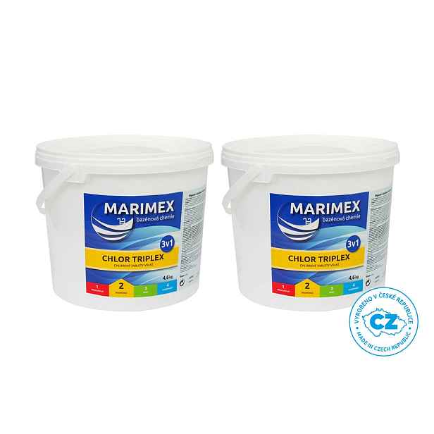 Marimex | Marimex Chlor Triplex 4,6 kg  - sada 2 ks | 19900031