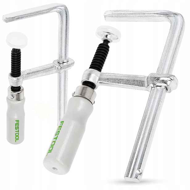 1x Šroubová svorka Festool Fsz 120 Stolařský upínací systém Svěrky pro lištu 489570