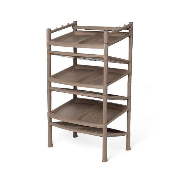 Botník 6 pater Brown 52 x 34 x 91 cm