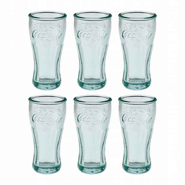 Coca Cola Mini Glass Shot Sběratelská Sklenička Komplet 6 x 60 ml