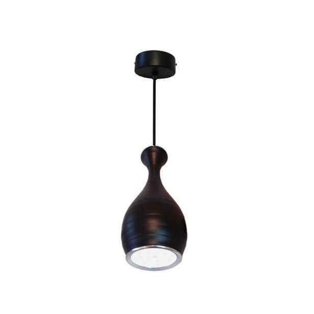 Závěsná lampa Uma led power 9W černá Dw